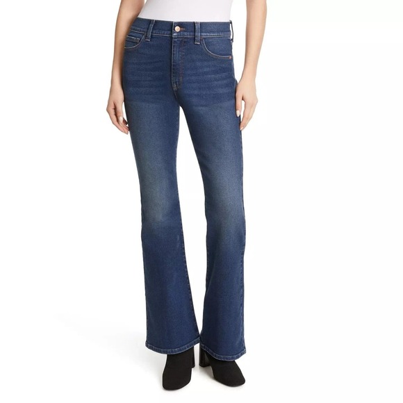 Jessica Simpson High Rise Flare Classic Stretch Casual Size 10-32"x33" /#9011 - Picture 1 of 4